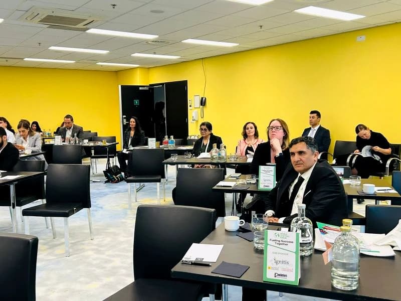 Delegates taking part in a WLF Europe 2025 discussion